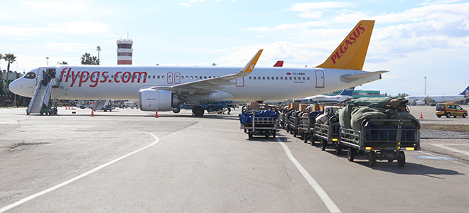 Adana Havalimanı deprem bölgelerine hızlı ulaşımın üssü oldu