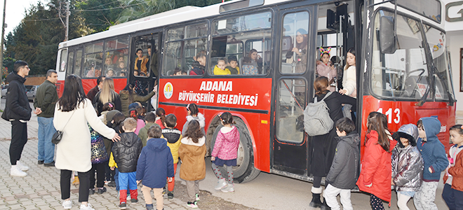 Çocuklara mini Adana turu