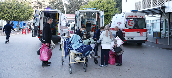 Balcalı Hastanesindeki hastalar tahliye ediliyor