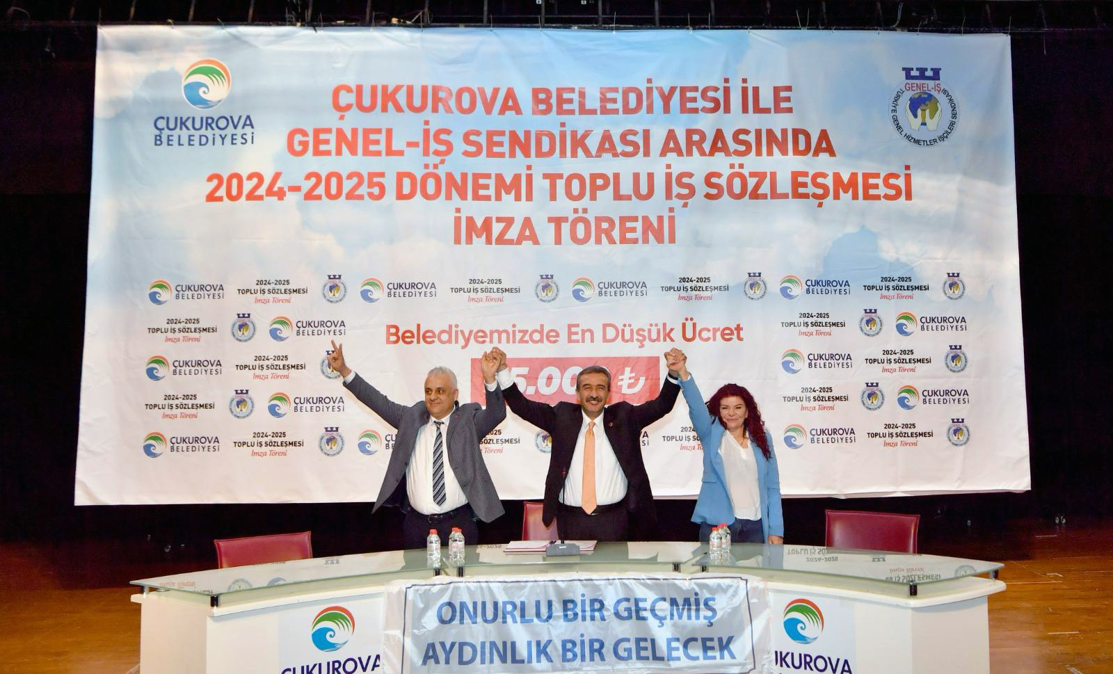Çukurova Belediyesi’nde en düşük işçi ücreti 35 bin lira oldu