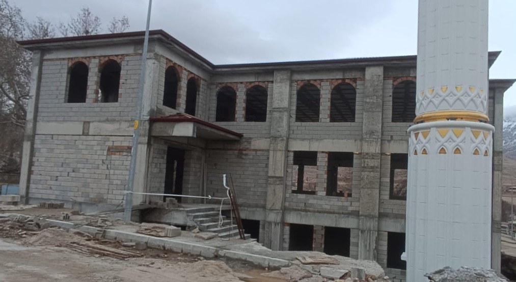 Kahramanmaraş’ta depremde yıkılan cami yeniden yapılıyor
