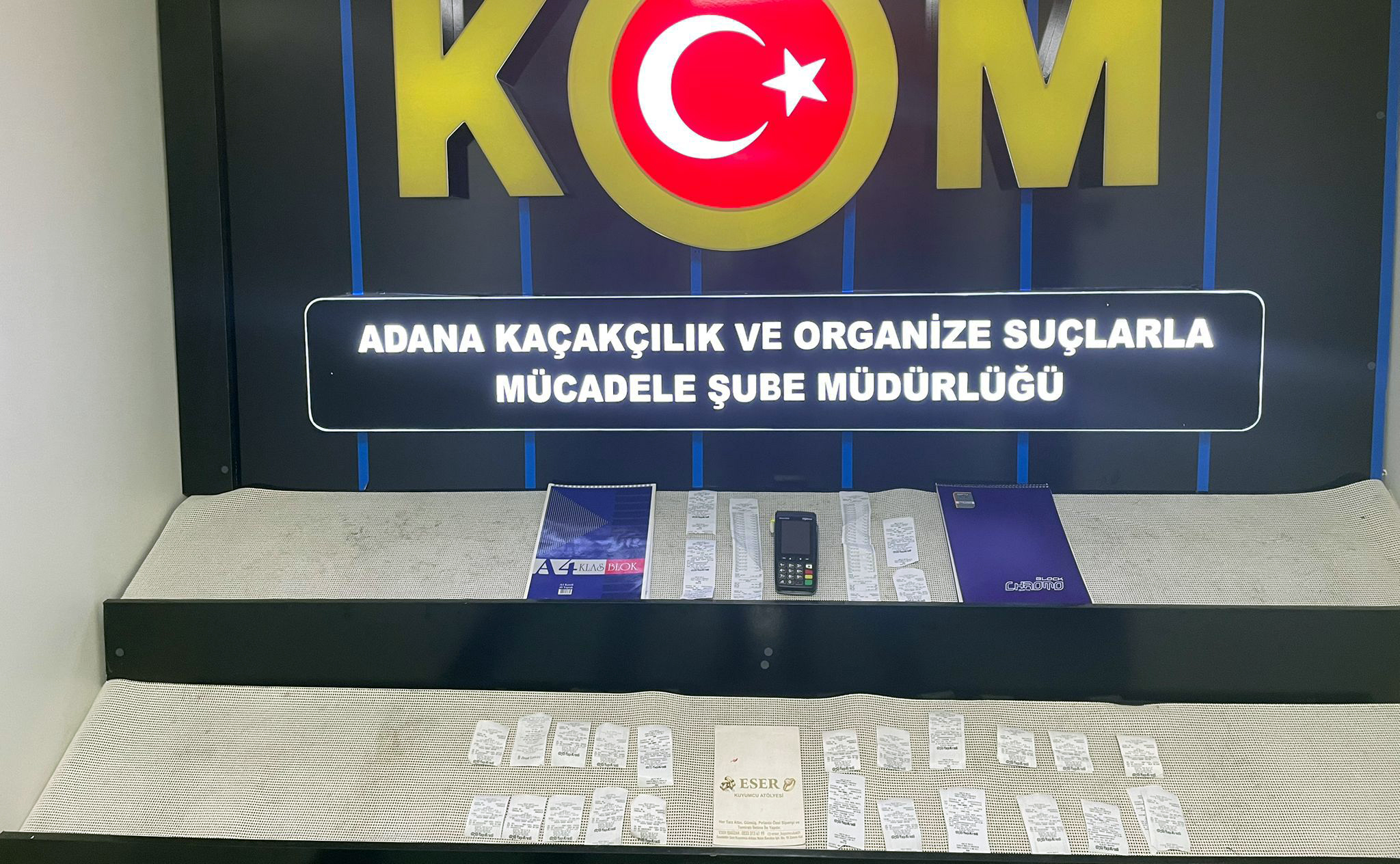 Adana’da tefecilik operasyonunda 2 şüpheli yakalandı