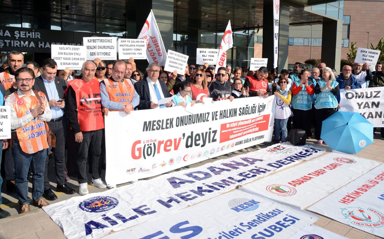 Başkan Eren: “Taleplerimiz halkımızın nitelikli bir sağlık hizmeti almasını sağlamak içindir”