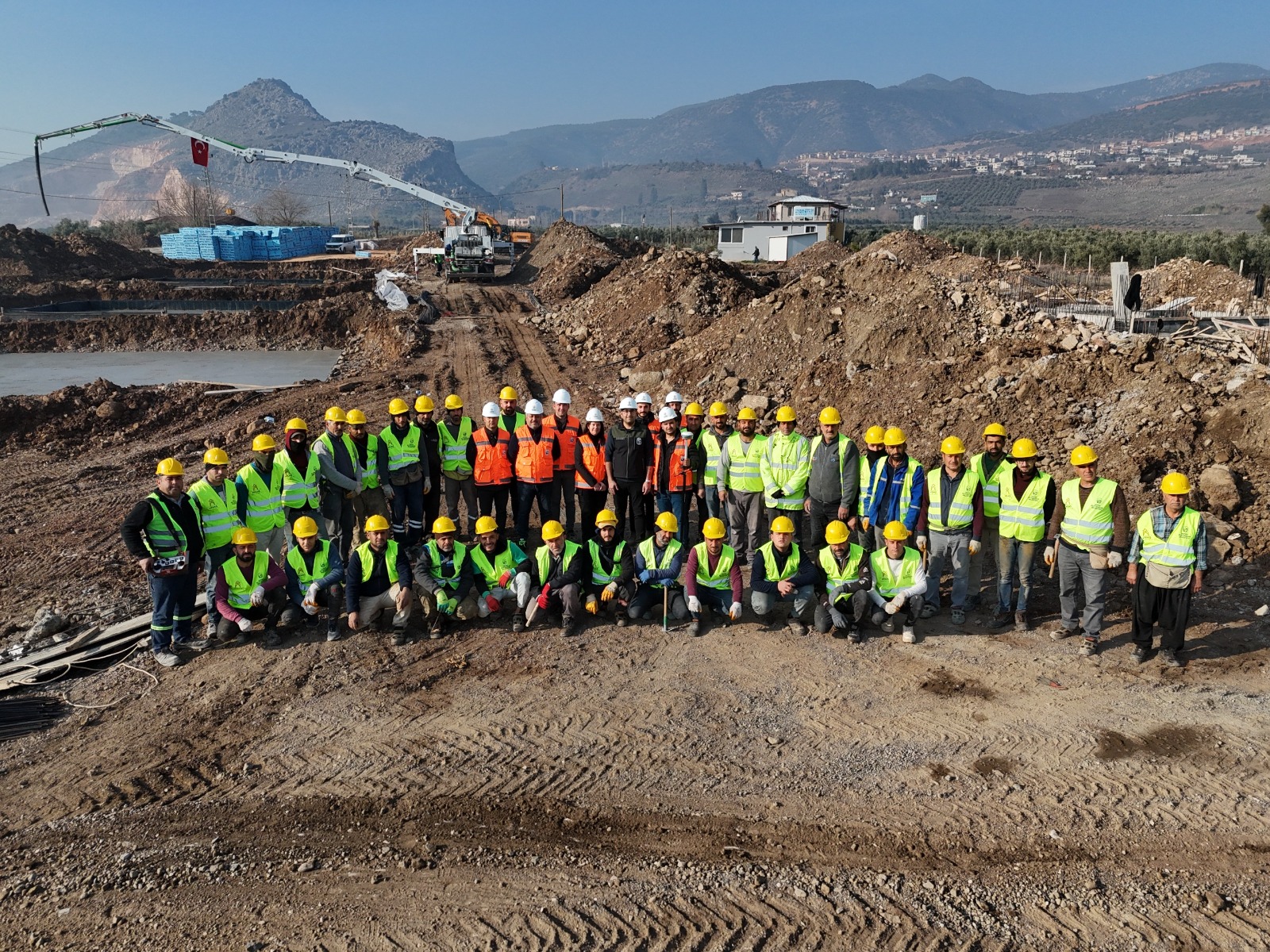Hatay’da Köyler ve Kırsal Dönüşüm Hamlesi Projesi’nde ilk temel atıldı