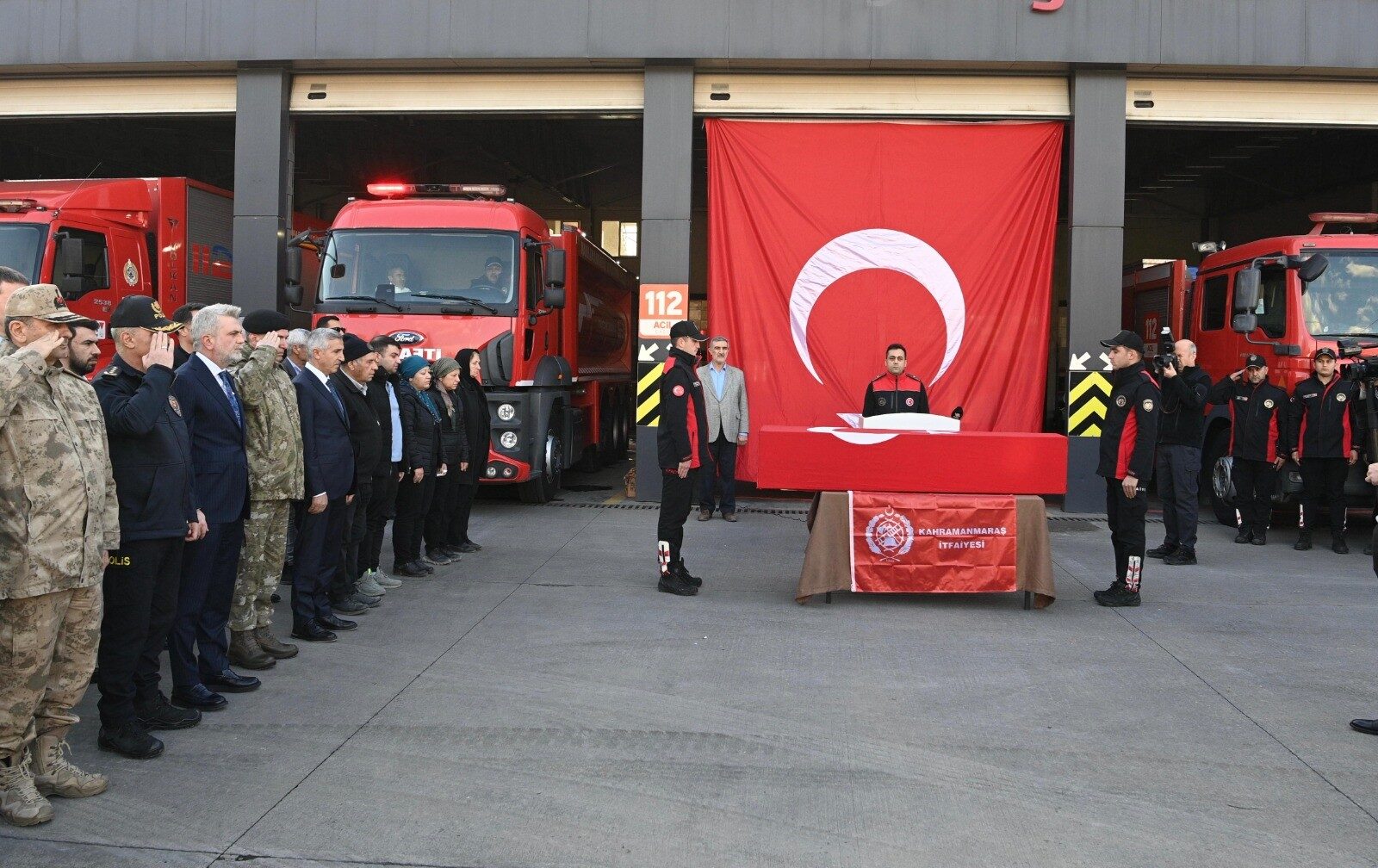 İtfaiye Eri Doğan, son yolculuğuna uğurlandı