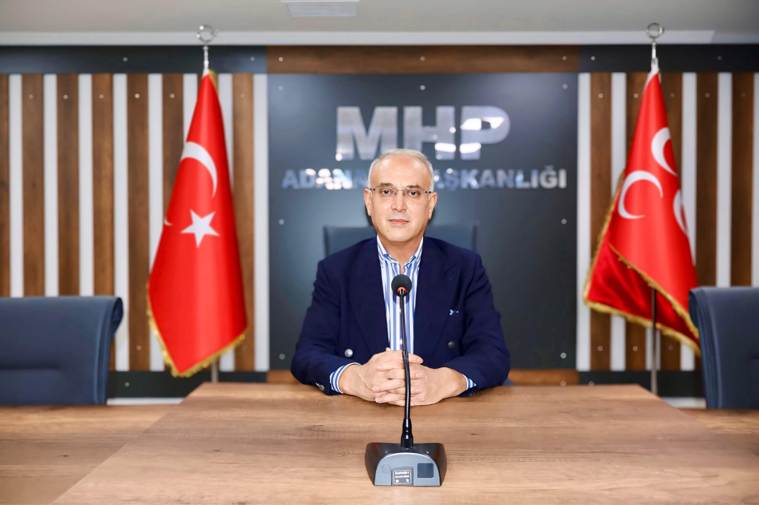 MHP Adana İl Başkanı Kanlı’dan, Türkiye Sakatlar Derneği Adana Şubesi’ne destek