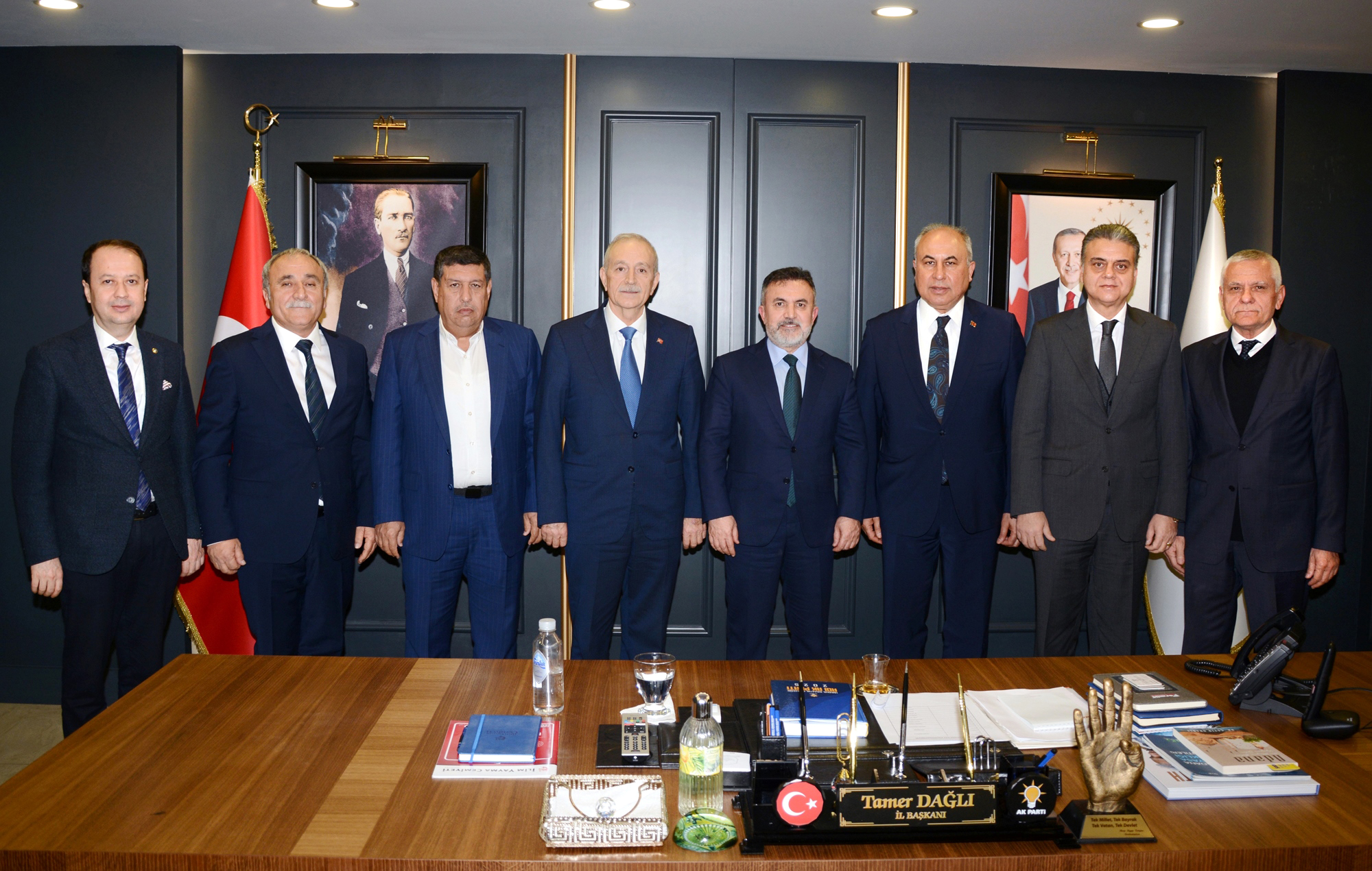 ATB Yönetiminden Tamer Dağlı’ya “Hayırlı olsun” Ziyareti