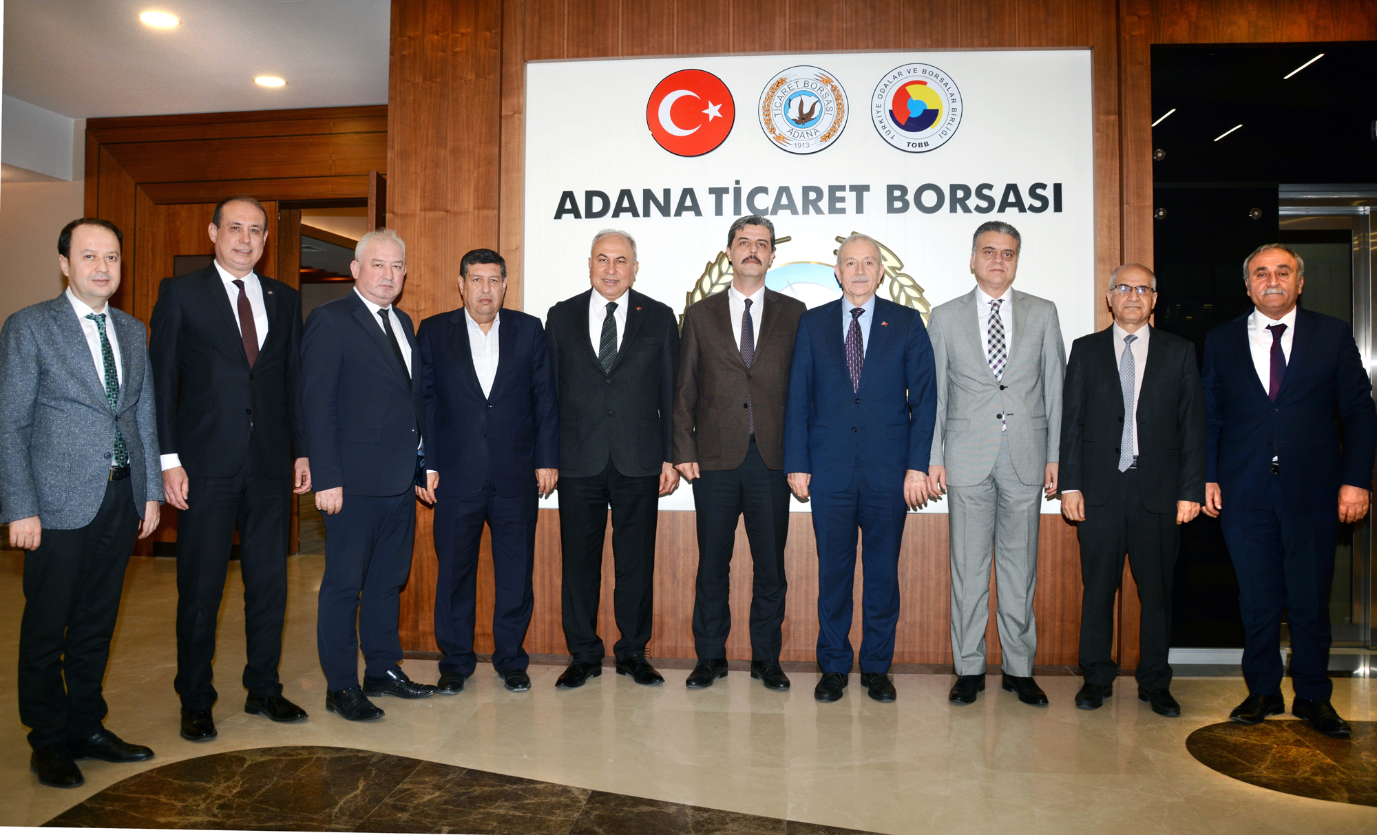 Adana Defterdarı Ahmet Balıkcı’dan ATB’ye ziyaret
