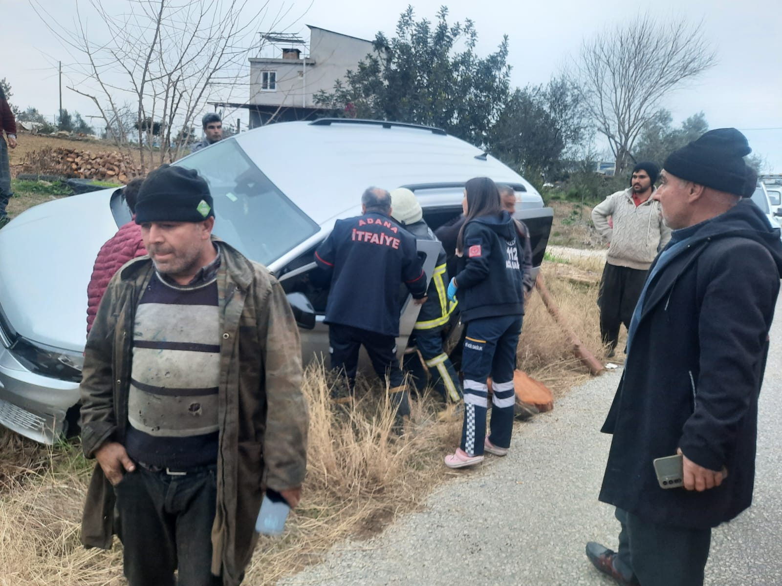 Adana’da direksiyon başında kalp krizi geçiren sürücü öldü
