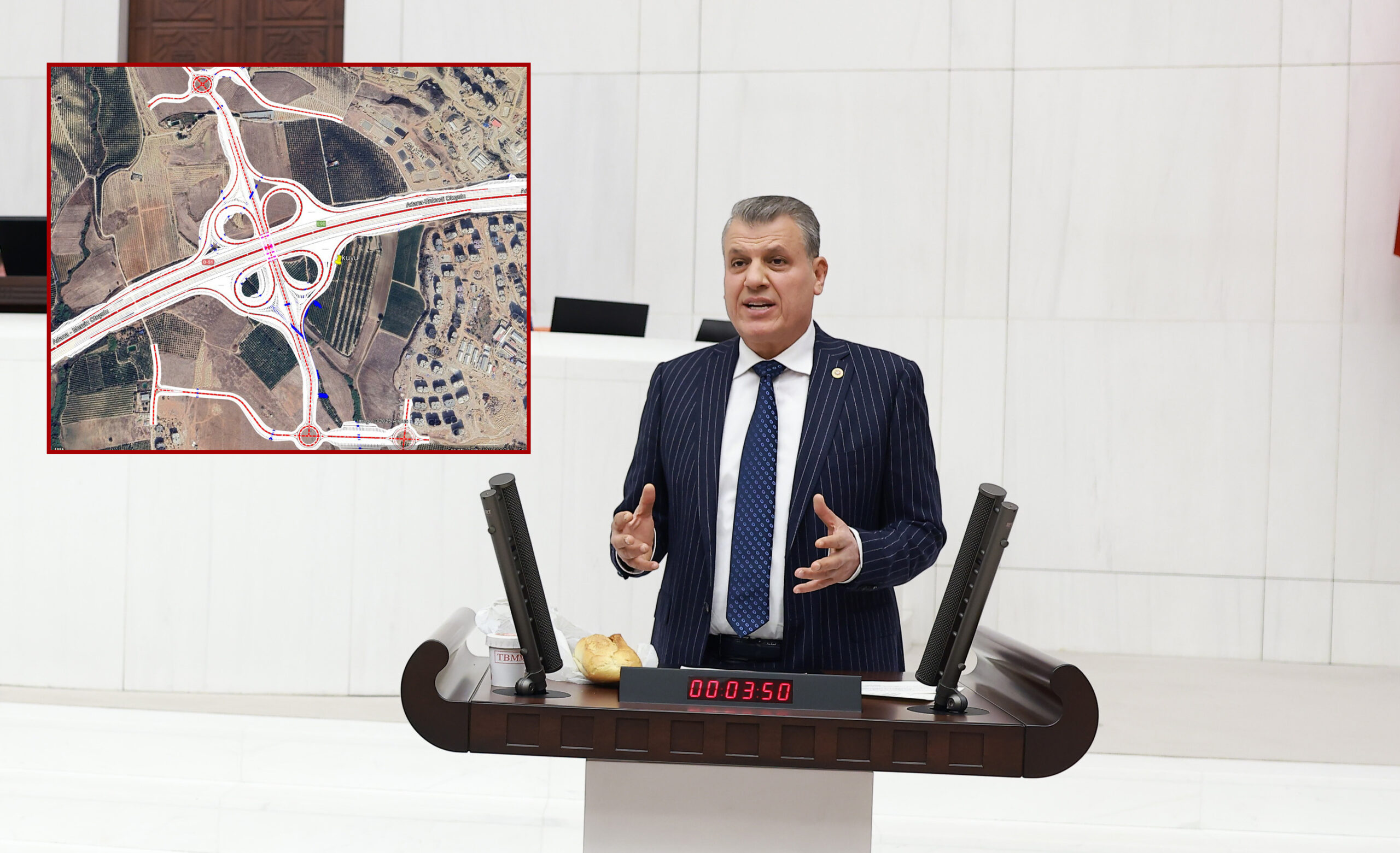 CHP’li Ayhan Barut: “Adana’da ekili ve dikili tarım arazileri TOKİ projesine kurban ediliyor”