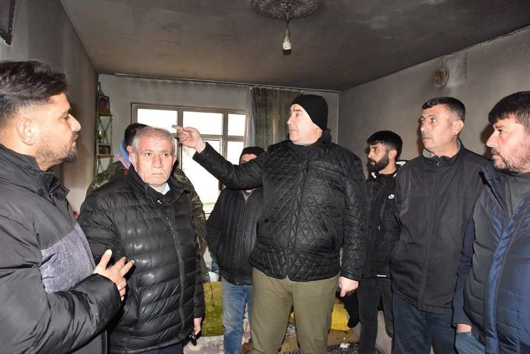 Eğirdir’de yangın çıkan ev kullanılamaz hale geldi