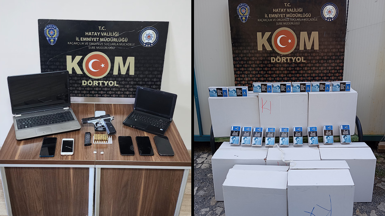 Hatay’da polis ekipleri 9 şahıs hakkında işlem yaptı