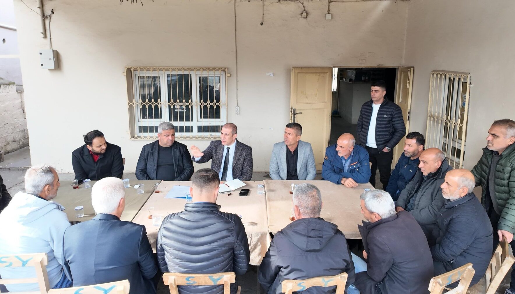 Kaymakam Aksu vatandaşlarla buluştu