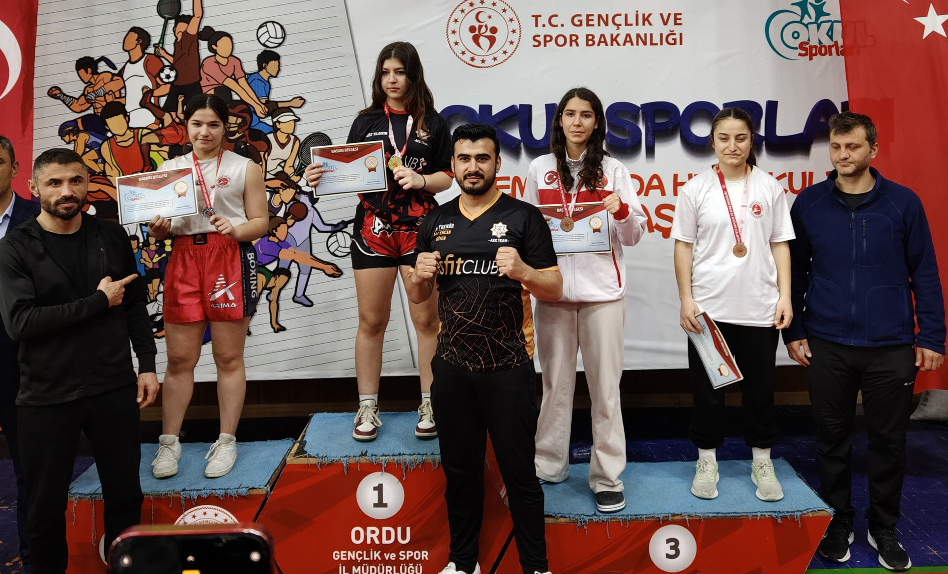 Kick Bokscular başarıya ulaştı