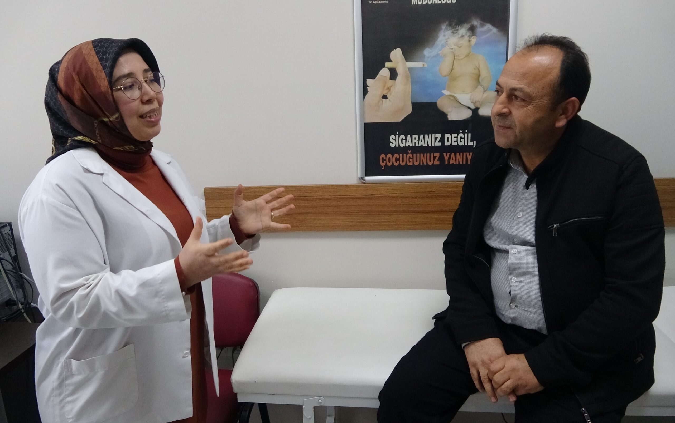 Polikliniklere başvuranların yüzde 80’i sigarayı bıraktı