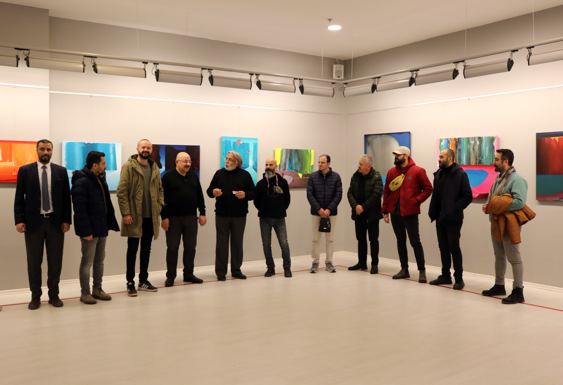 Ressam Beşir Bayar SANKO Sanat Galerisi’nde sergi açtı