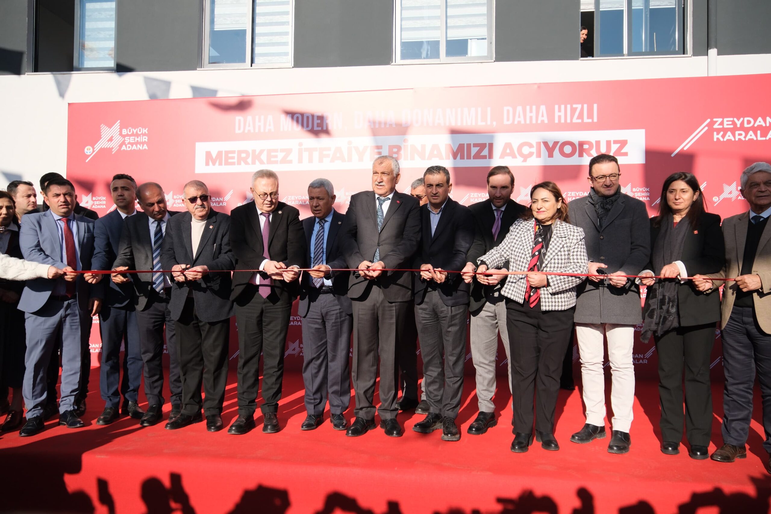 Adana Büyükşehir Belediyesi Merkez İtfaiye Binası açıldı