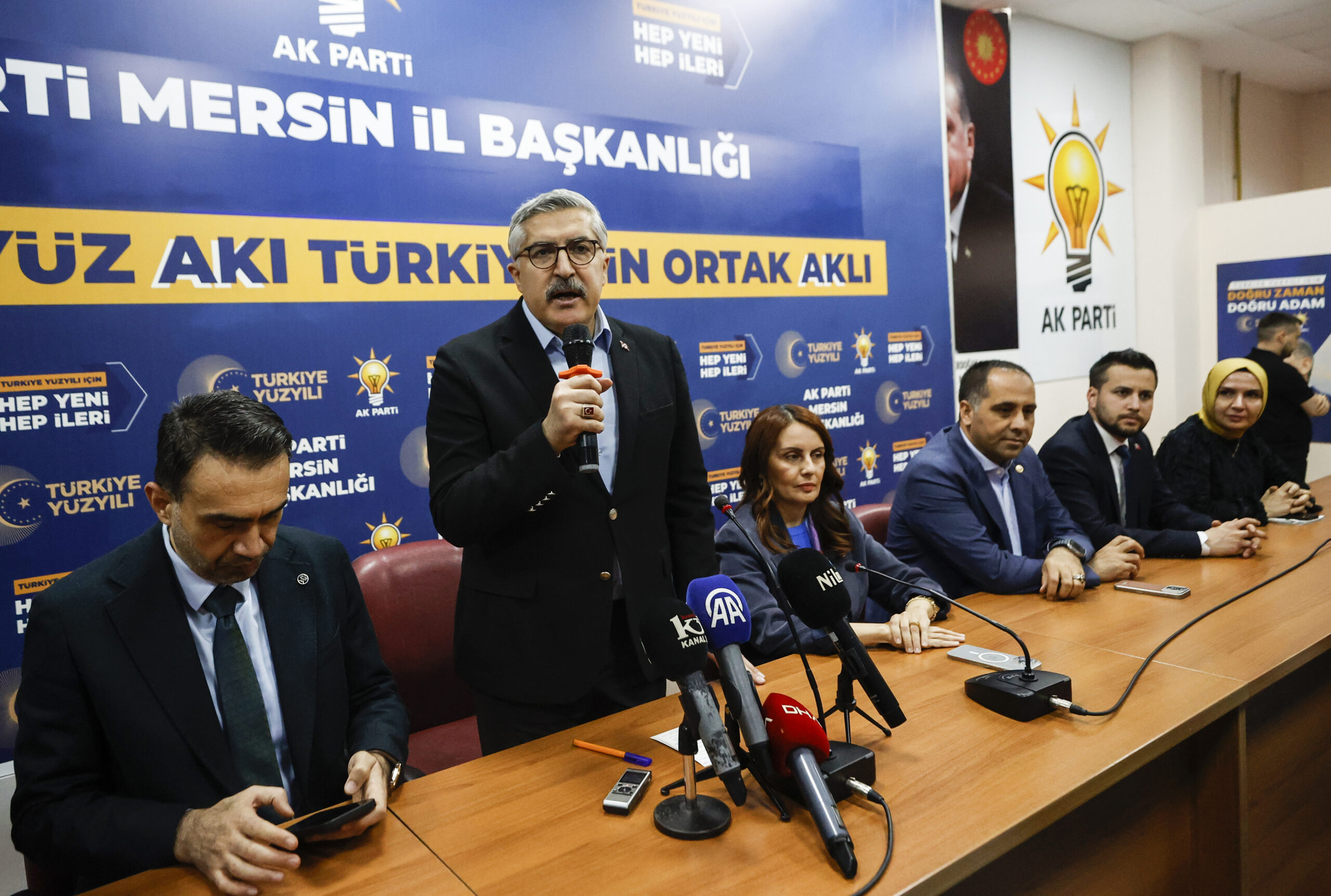 AK Parti Genel Başkan Yardımcısı Hüseyin Yayman, Mersin’de konuştu