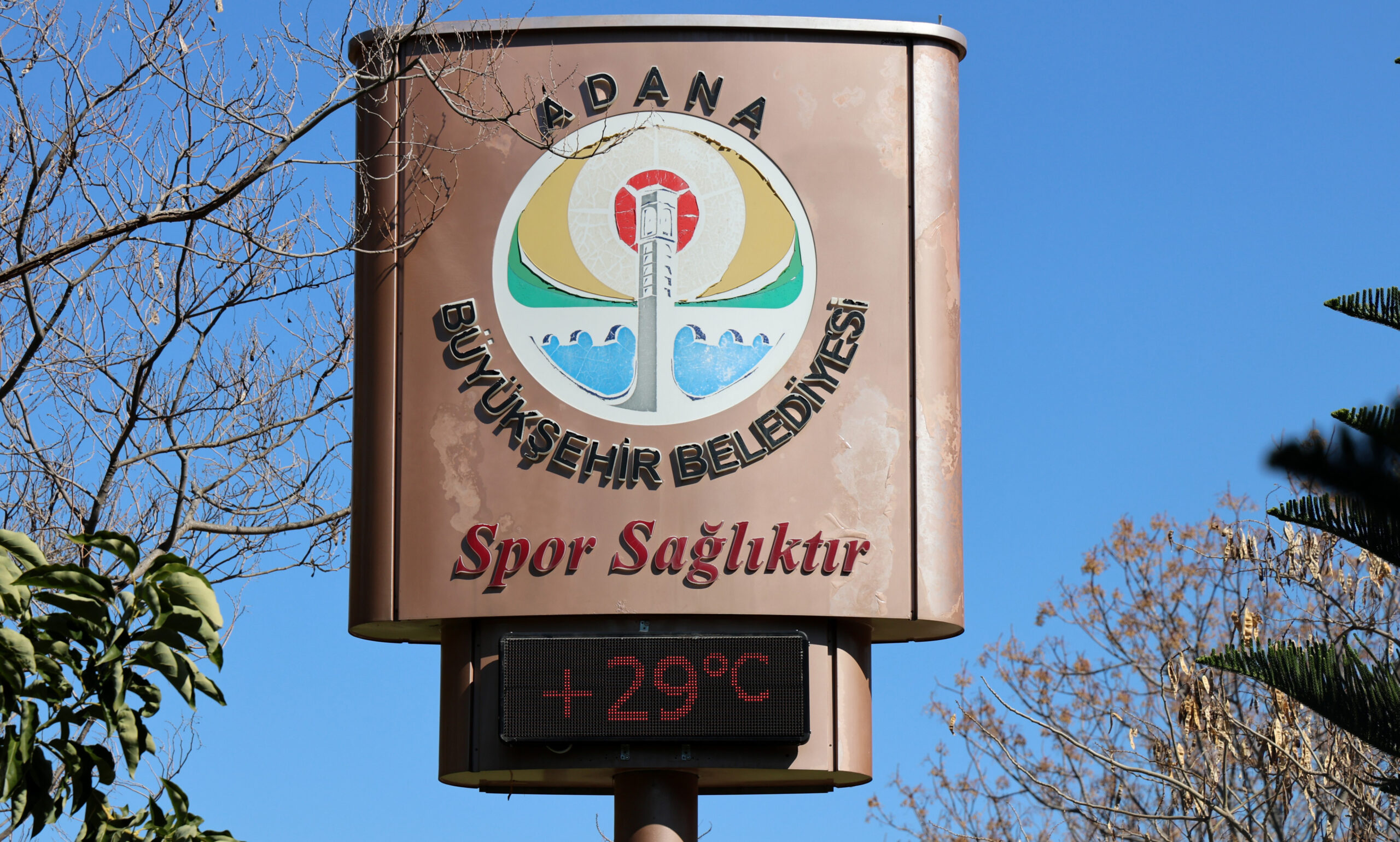 Adana’da termometreler 29 dereceyi gösterdi