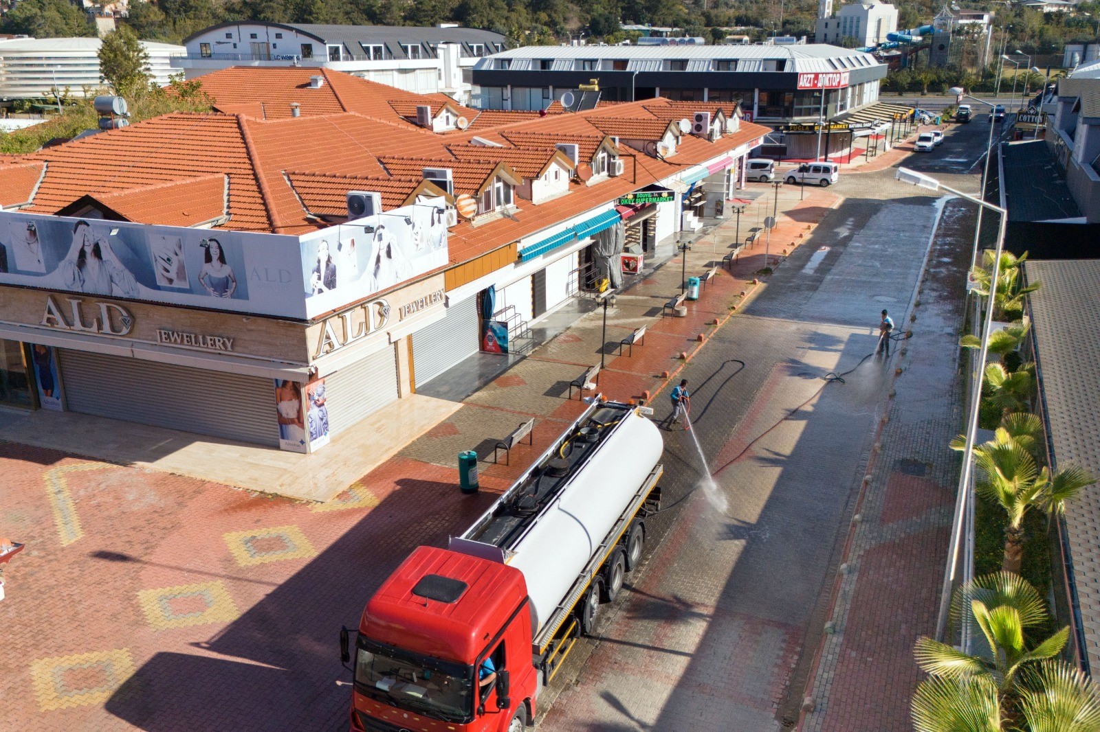 Alanya’da bayram öncesi temizlik