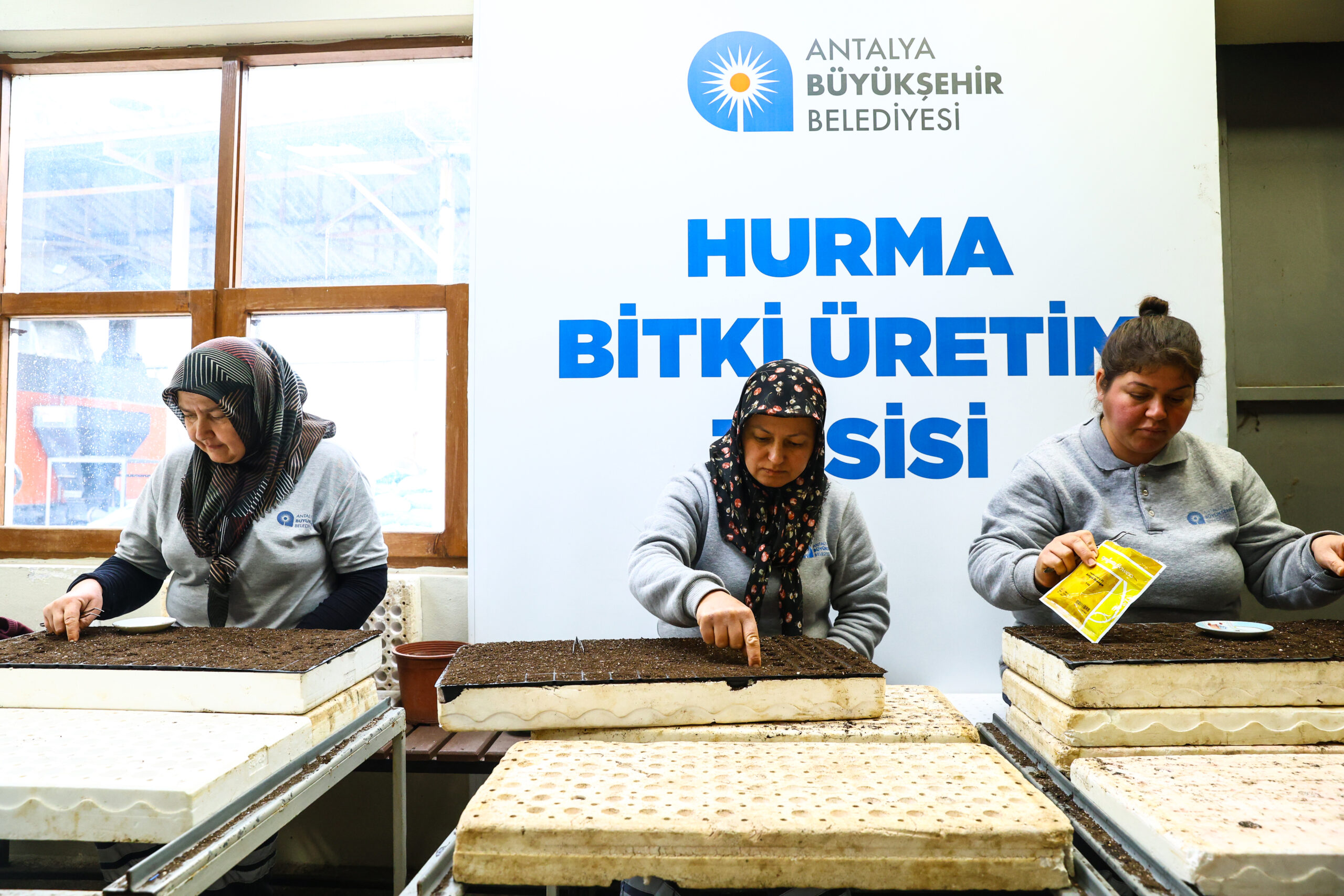 Antalya’da peyzaj çalışmalarında 4 milyon çiçek kullanılacak