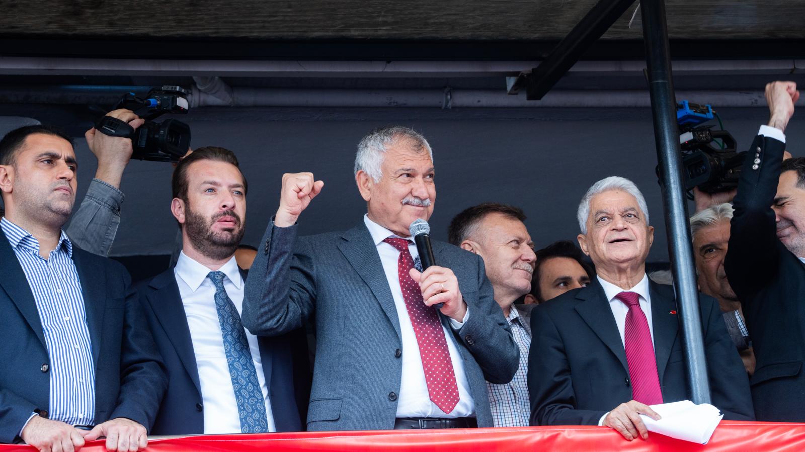 Başkan Karalar: “Ekrem Başkanımızın yanındayız”
