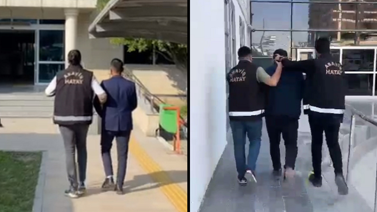 Hatay’da hapis cezasıyla aranan 2 kişi tutuklandı