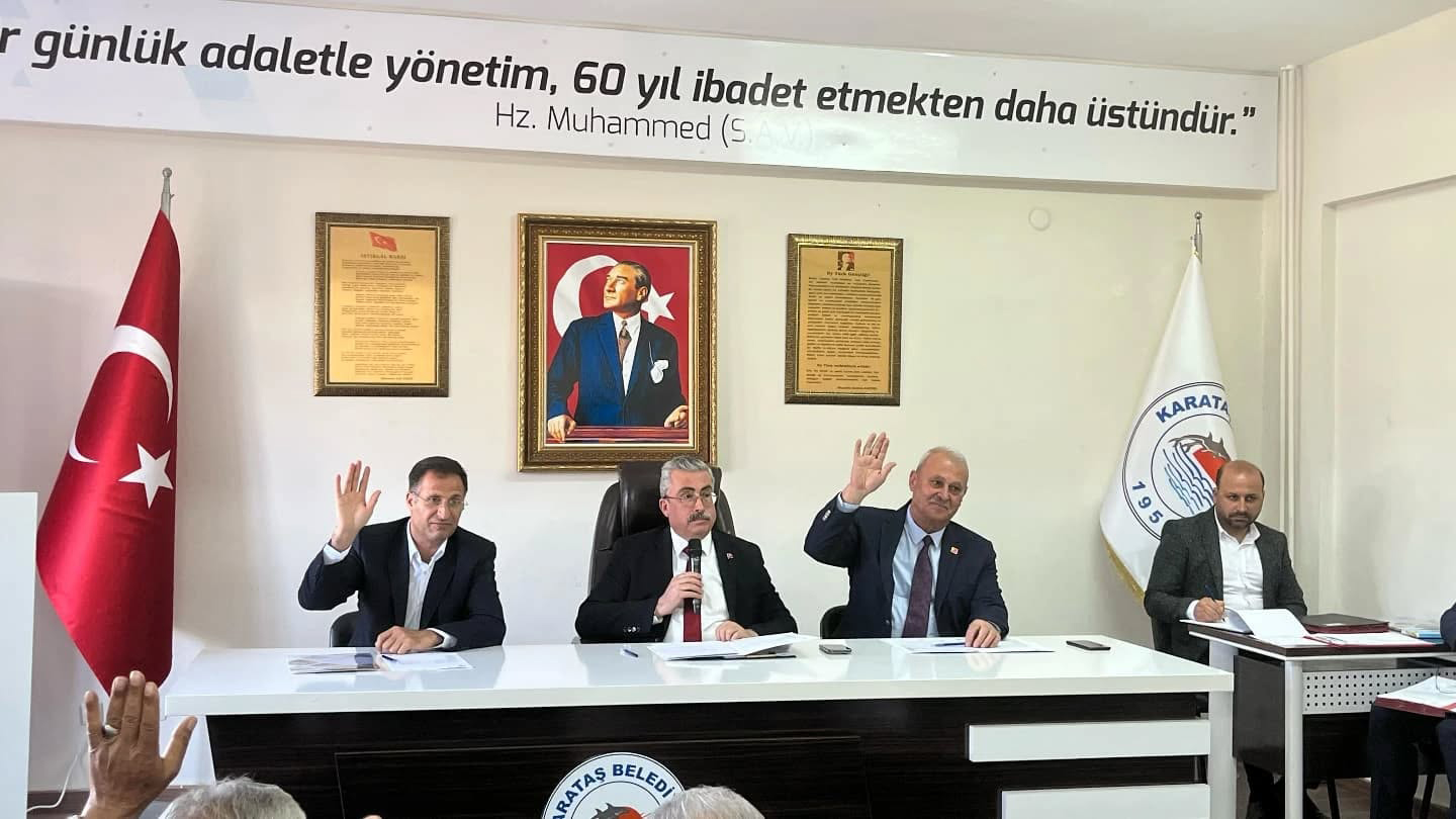 Karataş Belediyesi Meclisi toplandı