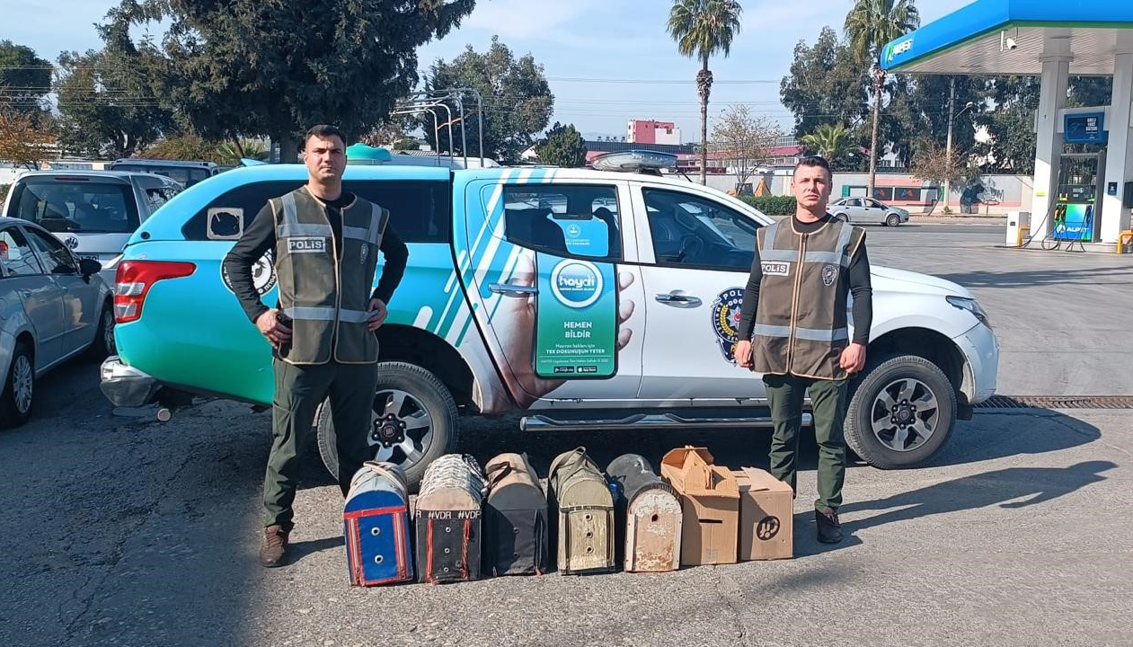 Mersin’de bahis için dövüştürülen 7 horoz koruma altına alındı