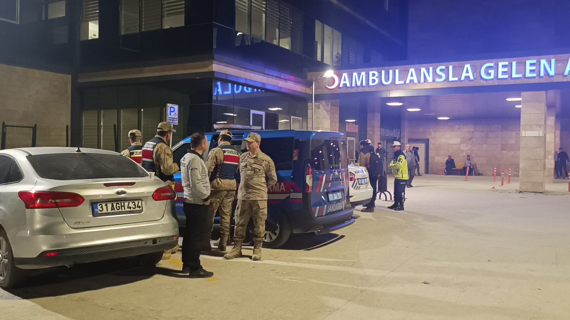 Samandağ Devlet Hastanesi’nde çıkan yangın söndürüldü