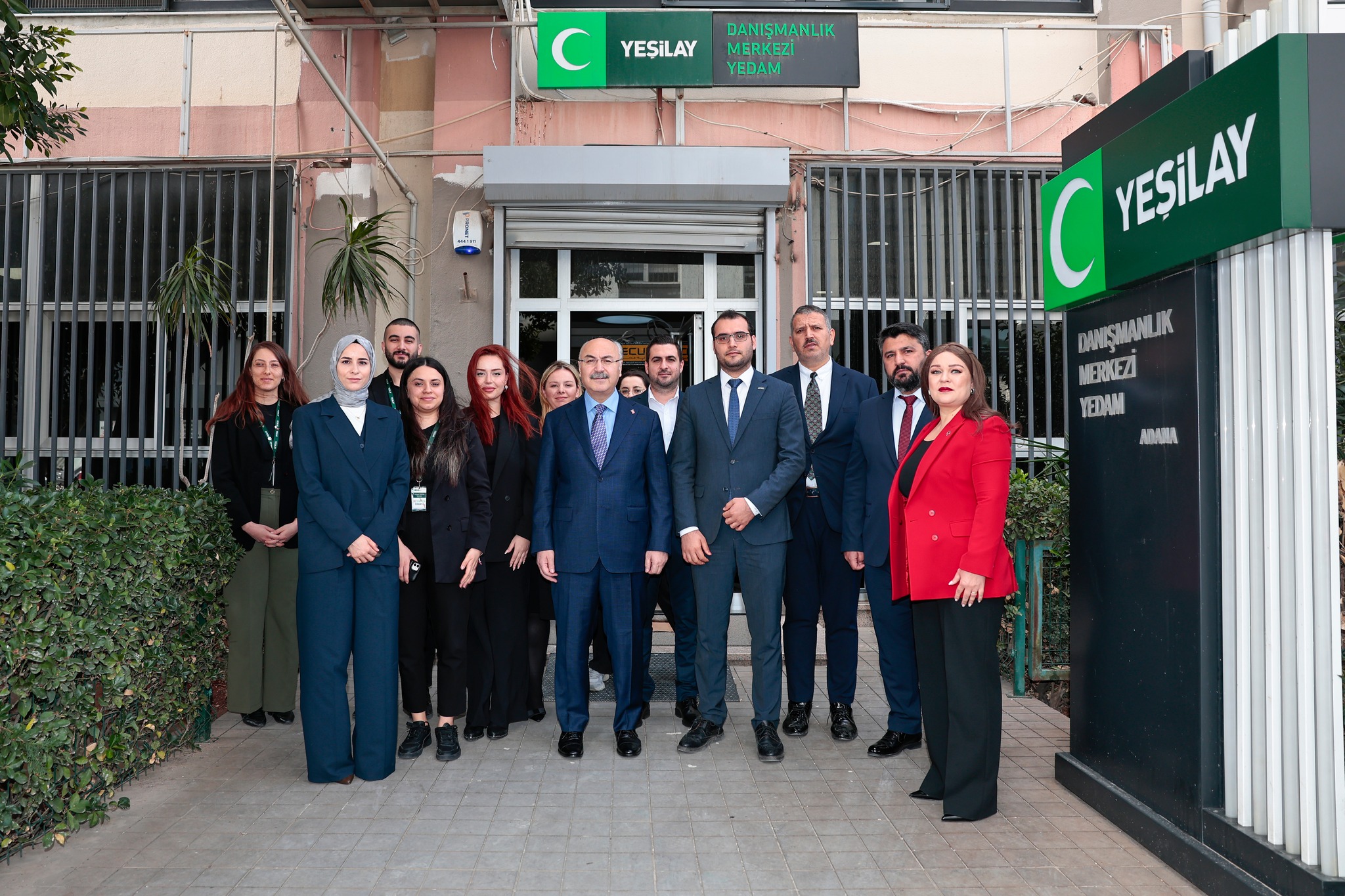 Vali Köşger’den Yeşilay Haftası kapsamında YEDAM’a ziyaret