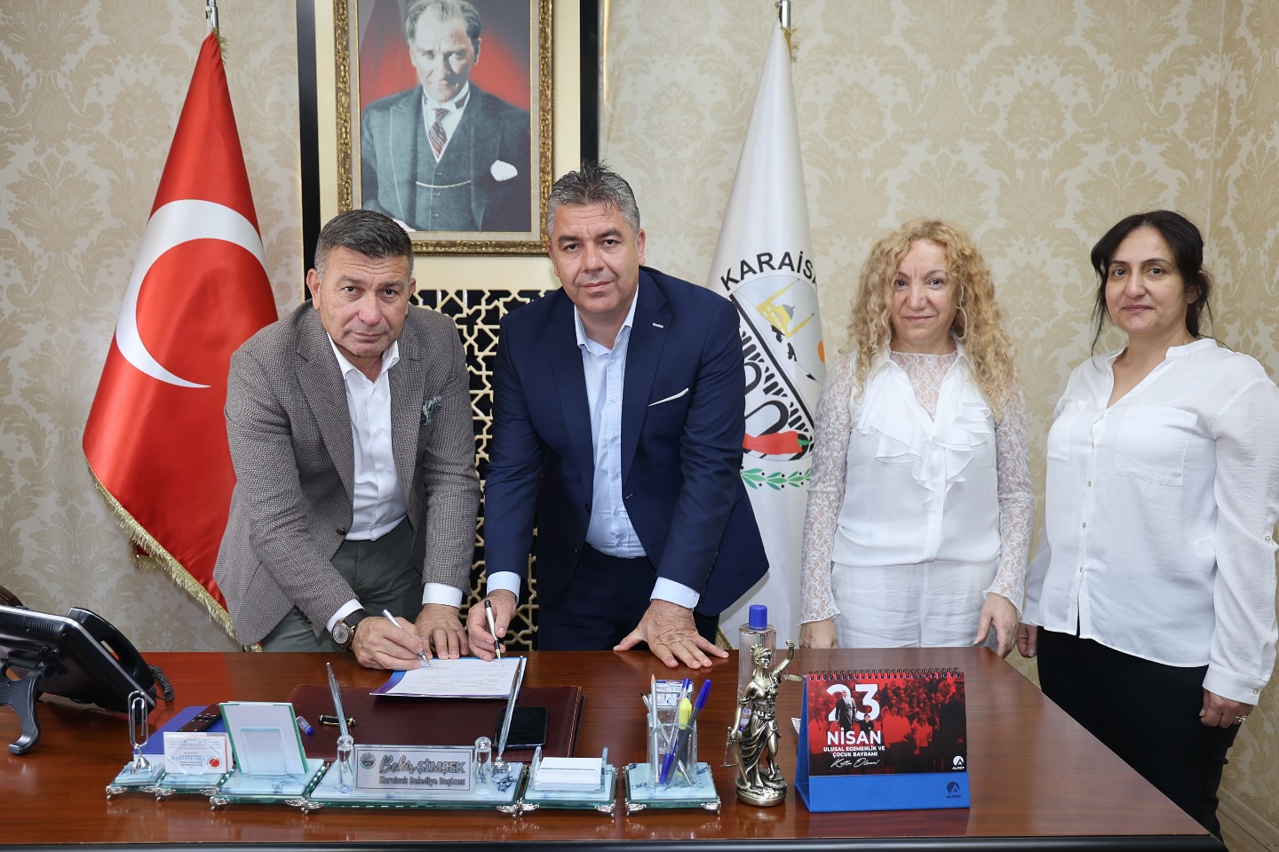 Başkan Şimşek’e Ziyaret