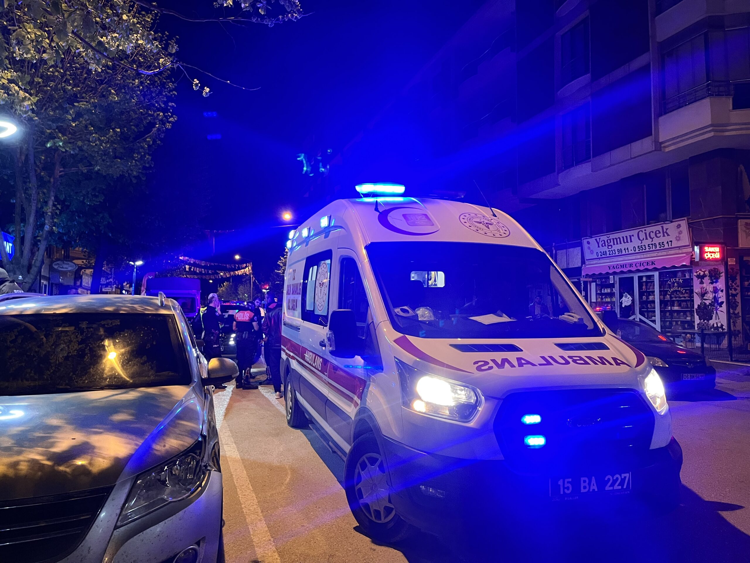 Burdur’da çıkan bıçaklı kavgada 1 kişi yaralandı