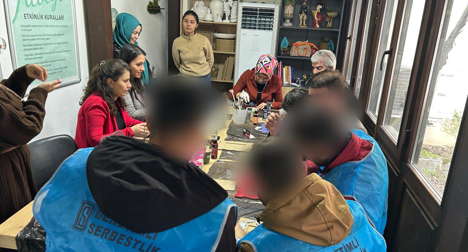Burdur’da hükümlülerin iyileşme sürecine destek için Yeşilay tarafından etkinlik yapıldı