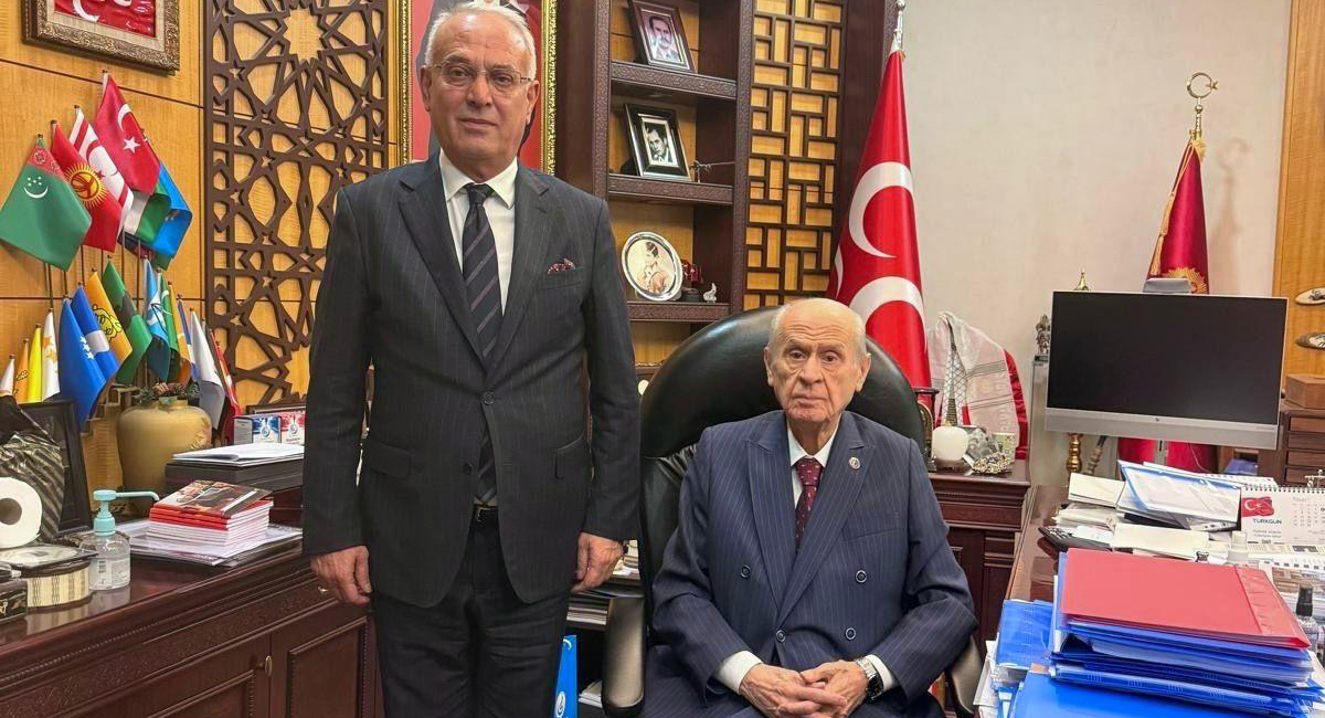 Yusuf Kanlı’dan Devlet Bahçeli’ye ziyaret