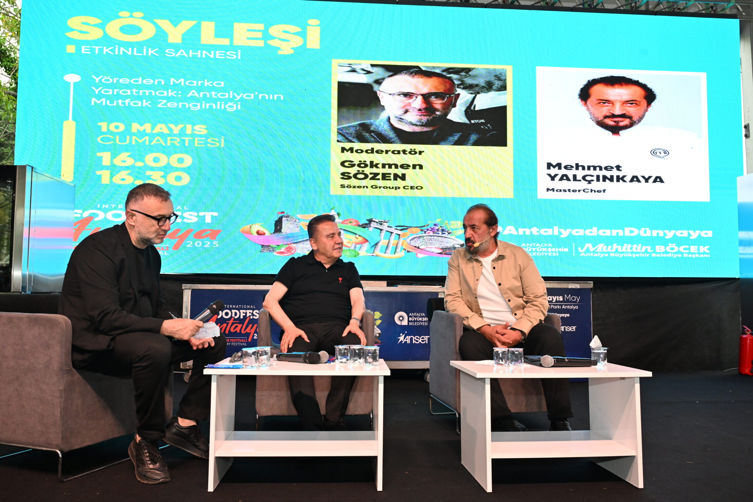 Ünlü şefler 4. FoodFest Antalya Uluslararası Gastronomi Festivali’nde buluştu