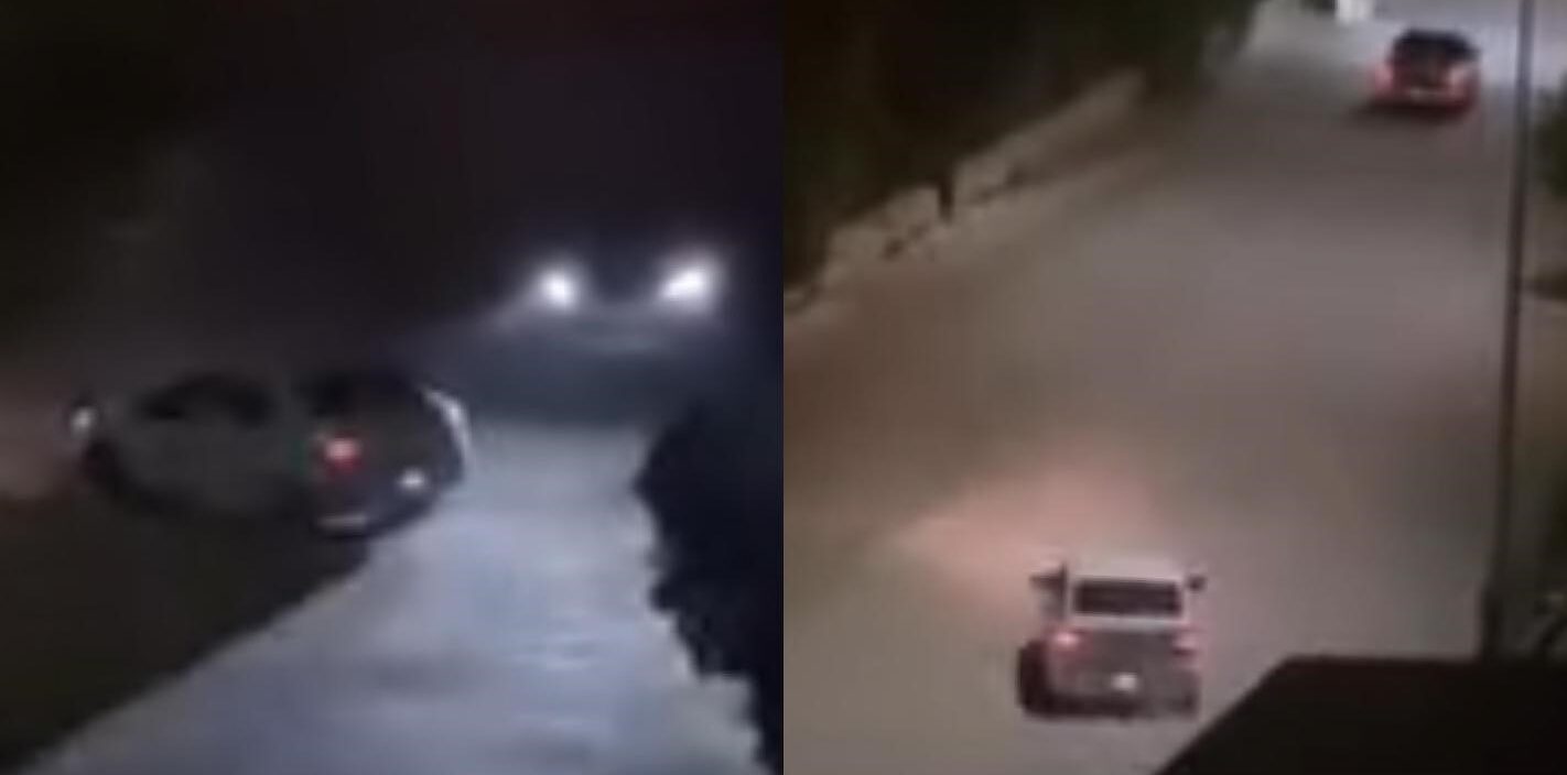 Yakalanırlarsa 46’şar bin TL ceza yiyecekler: Okulun bahçesinde drift attılar