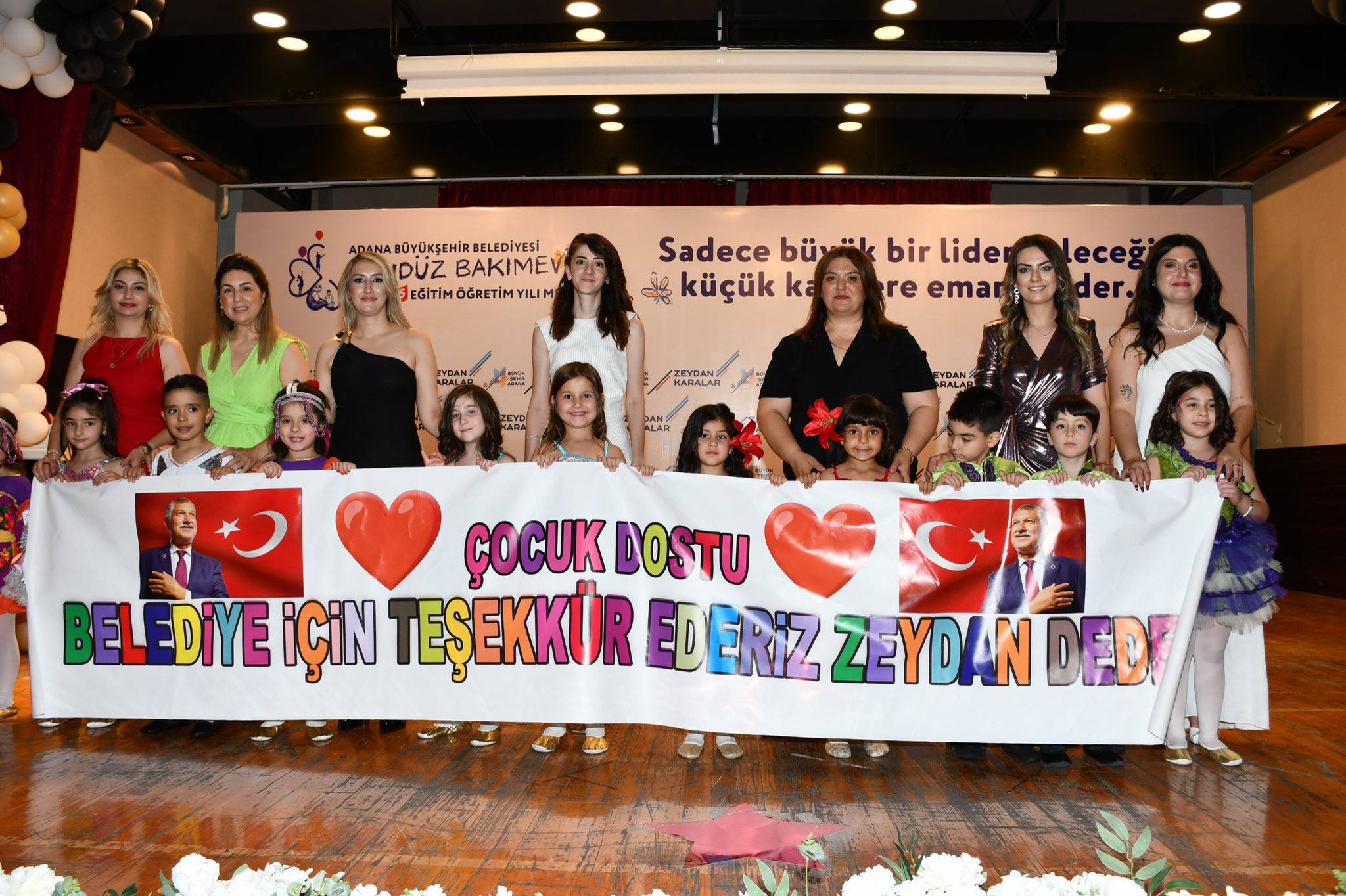Adana Büyükşehir Belediyesi Gündüz Bakımevlerinde mezuniyet coşkusu