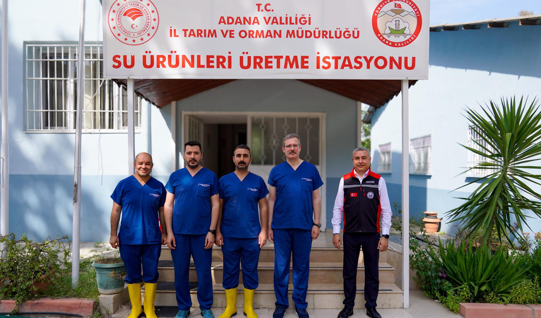 Adana’da yeni balık yetiştirme sezonunun ilk adımı atıldı: Anaç balıklardan sağım yapıldı