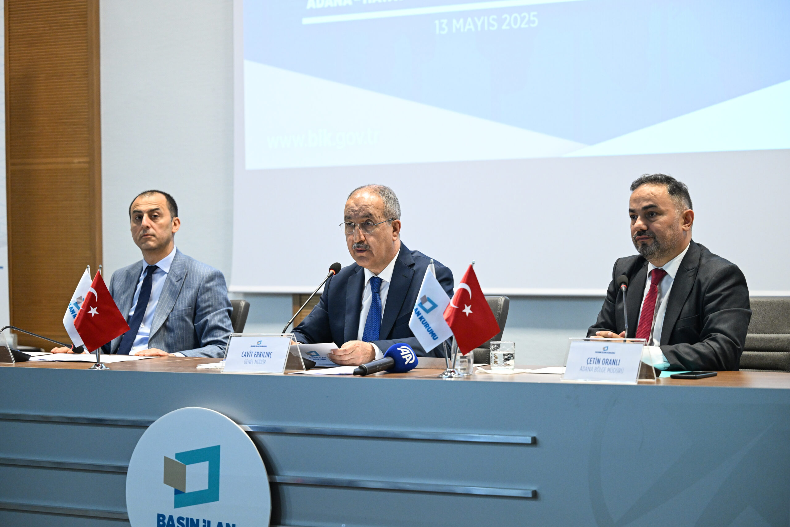 BİK Genel Müdürü Erkılınç, Adana’da gazete ve haber sitelerinin sahipleriyle buluştu