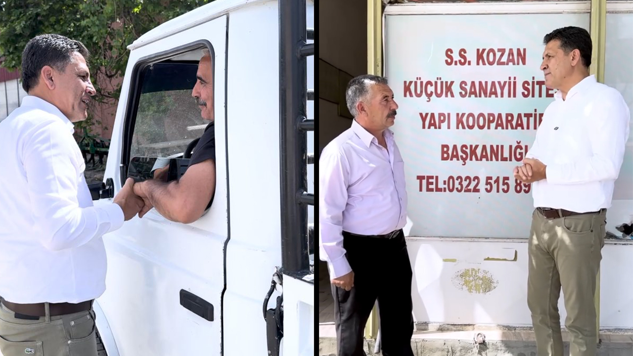 Başkan Atlı, Kozan Sanayi Sitesi’nde esnafla buluştu
