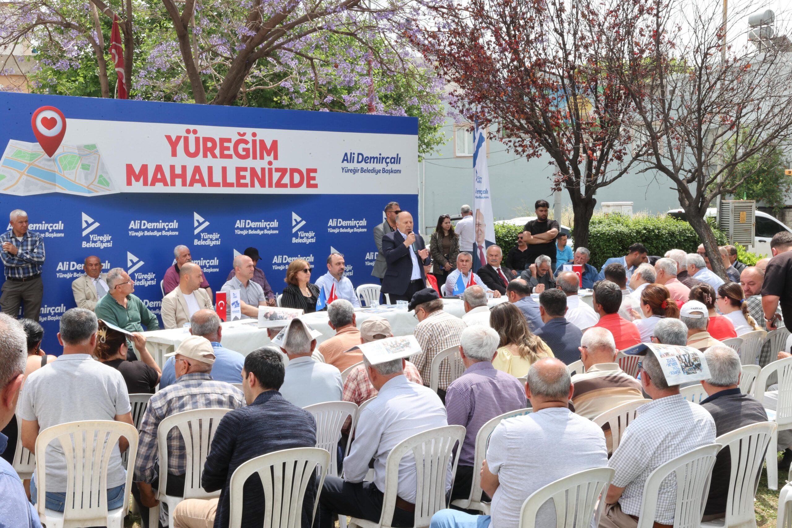 Başkan Demirçalı 10 günde 10 mahalle ziyaret etti