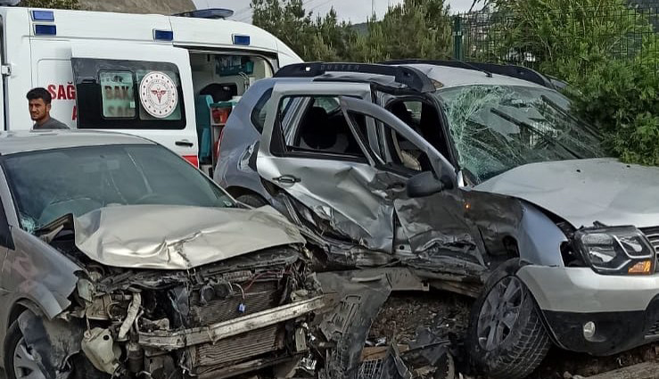 Belen’de trafik kazası: 2 yaralı