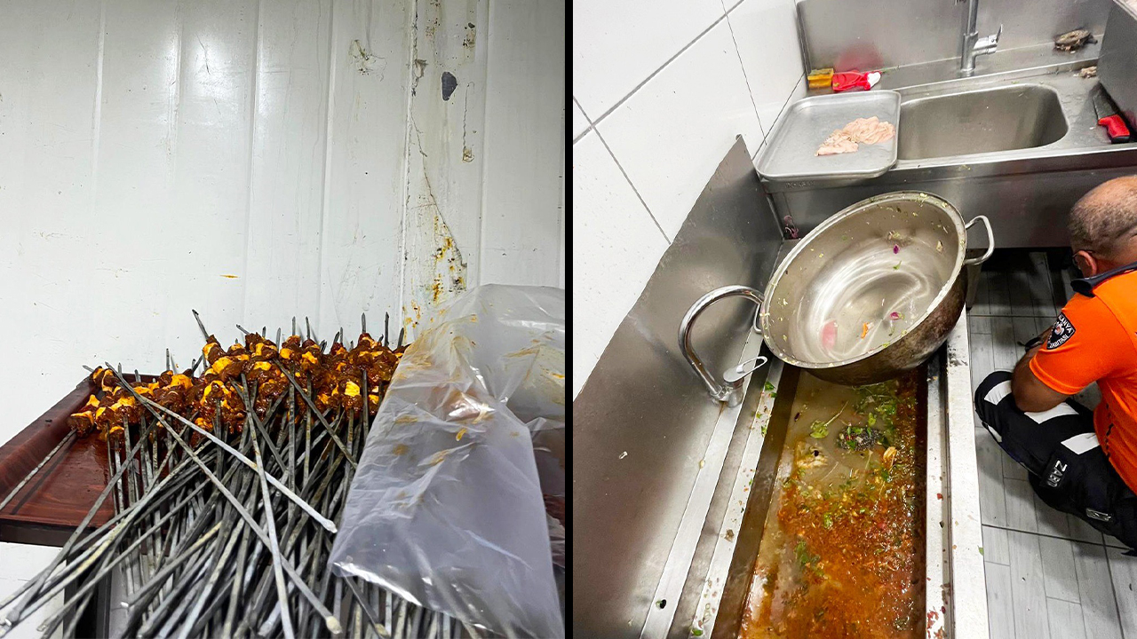 Bozulmuş meze, et ve et ürünleri kullanan restoran mühürlendi