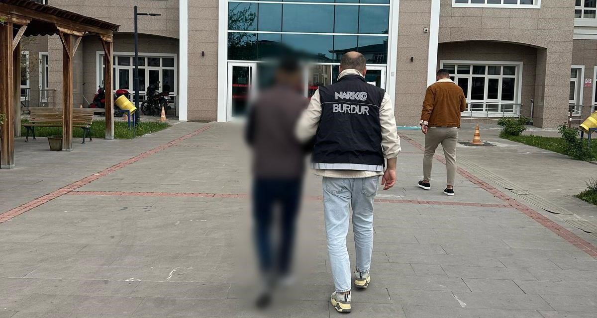 Burdur’da uyuşturucu operasyonu: 1 kişi tutuklandı