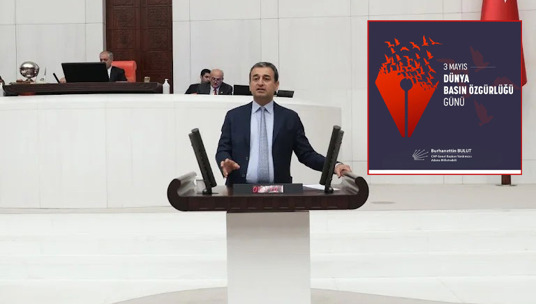 CHP’li Bulut’tan Dünya Basın Özgürlüğü Günü mesajı: “Gazetecilik suç değildir!”