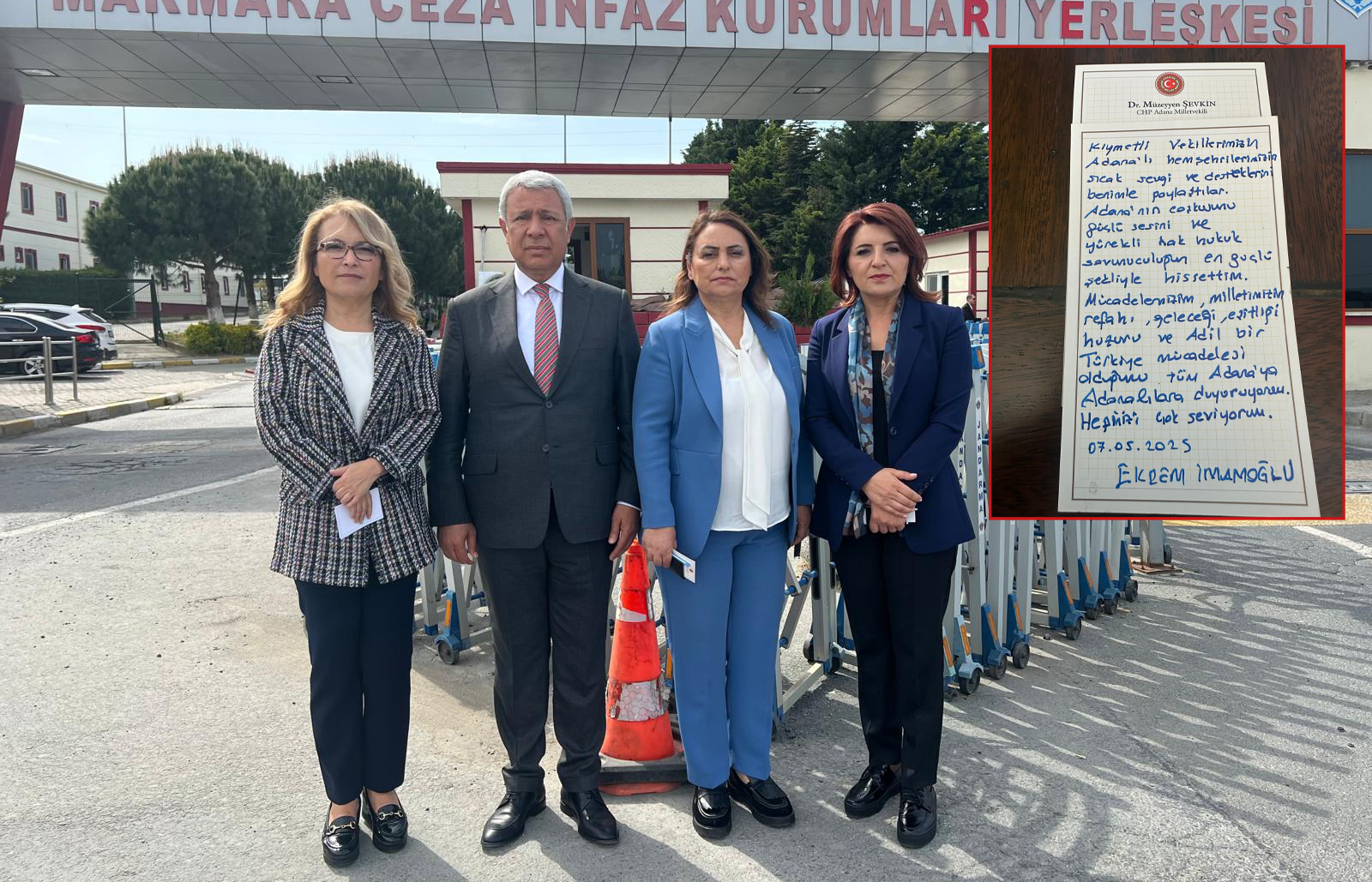 Ekrem İmamoğlu: “Adana’nın hak hukuk savunuculuğunu güçlü şekliyle hissettim”