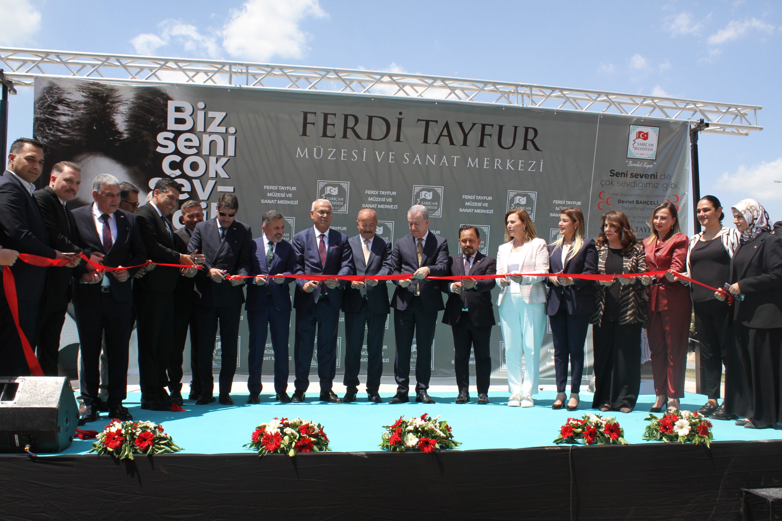 Ferdi Tayfur Müzesi ve Sanat Parkı’nın 1. etabı açıldı