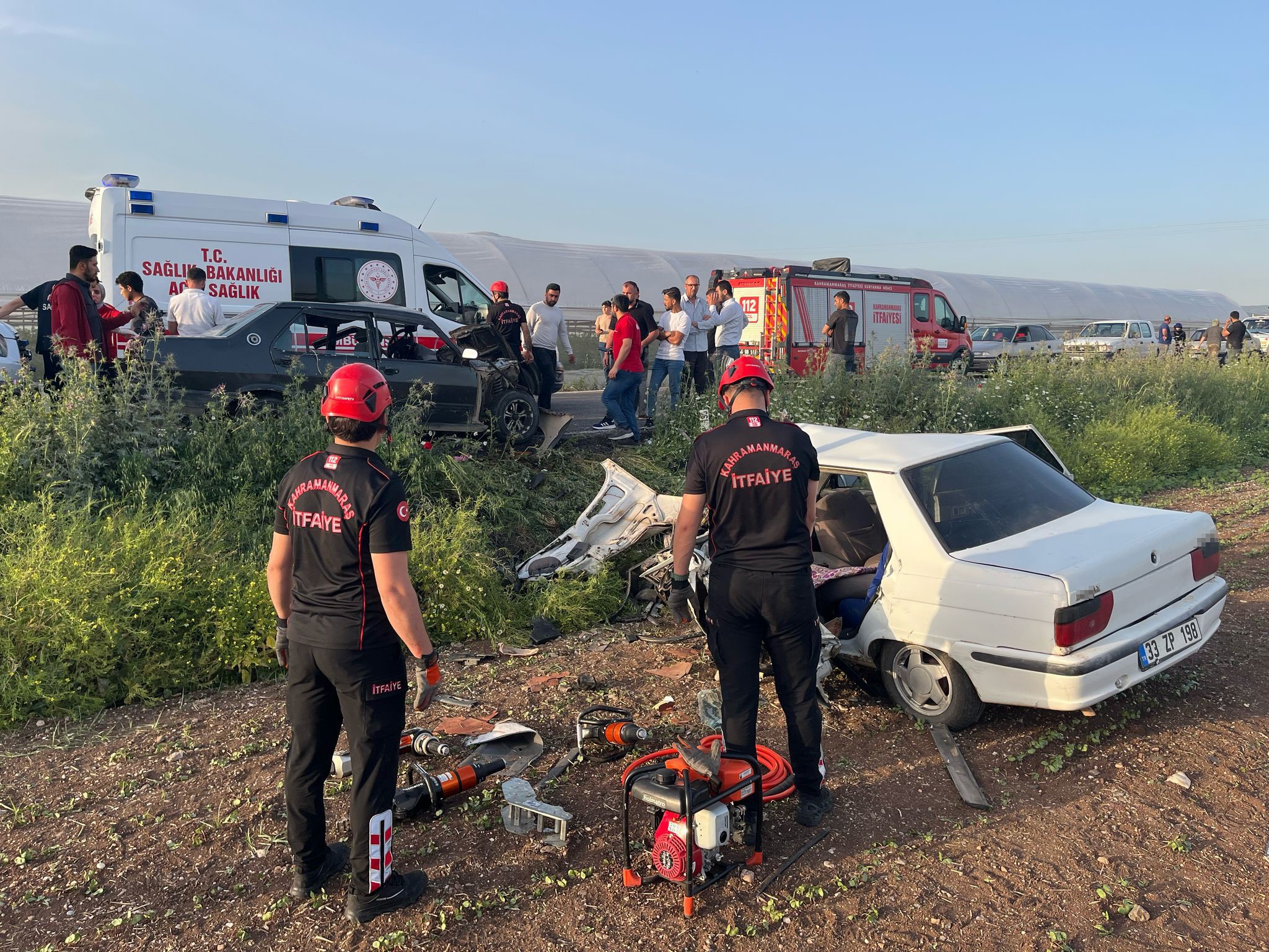 Kahramanmaraş’ta feci kaza: 6 yaralı
