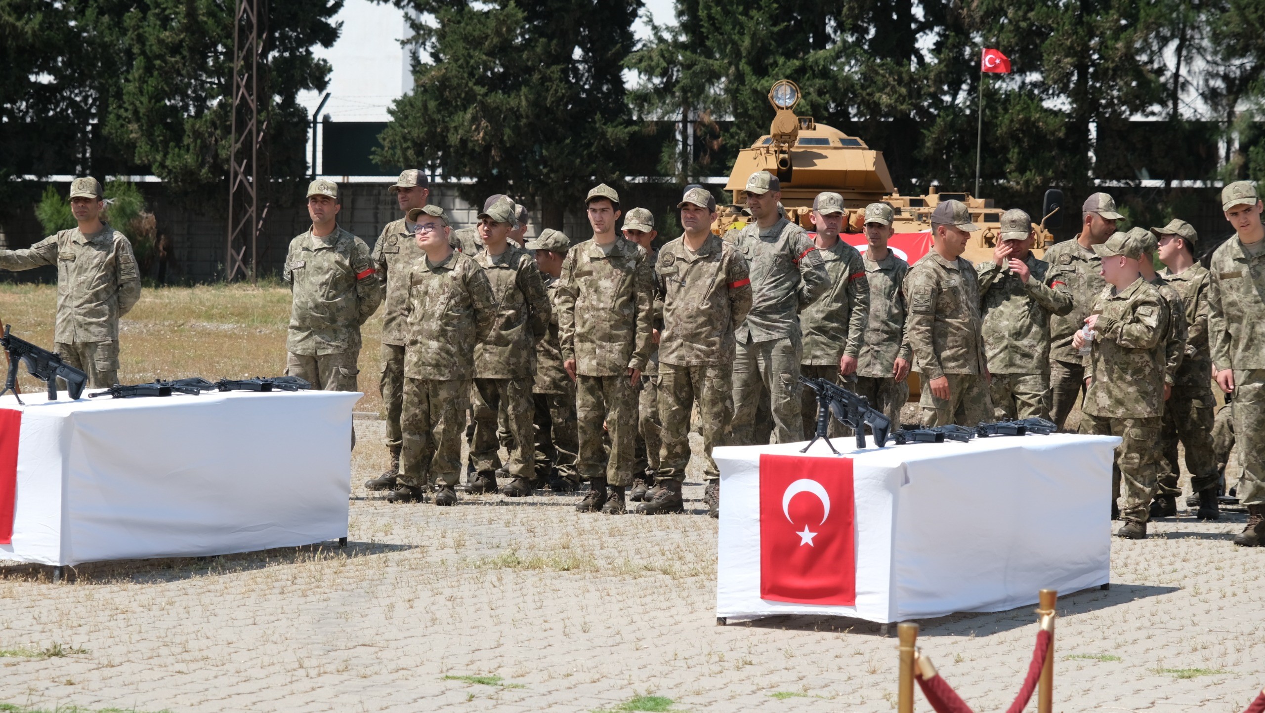 Kahramanmaraş’ta özel bireylere temsili askerlik töreni düzenlendi